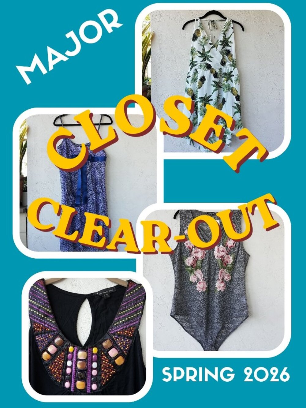 Spring 2026 Closet Clear-out!